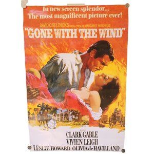 Gone With The Wind Eurographics Poster 24x36 Thicker Movie Poster Clark Gable